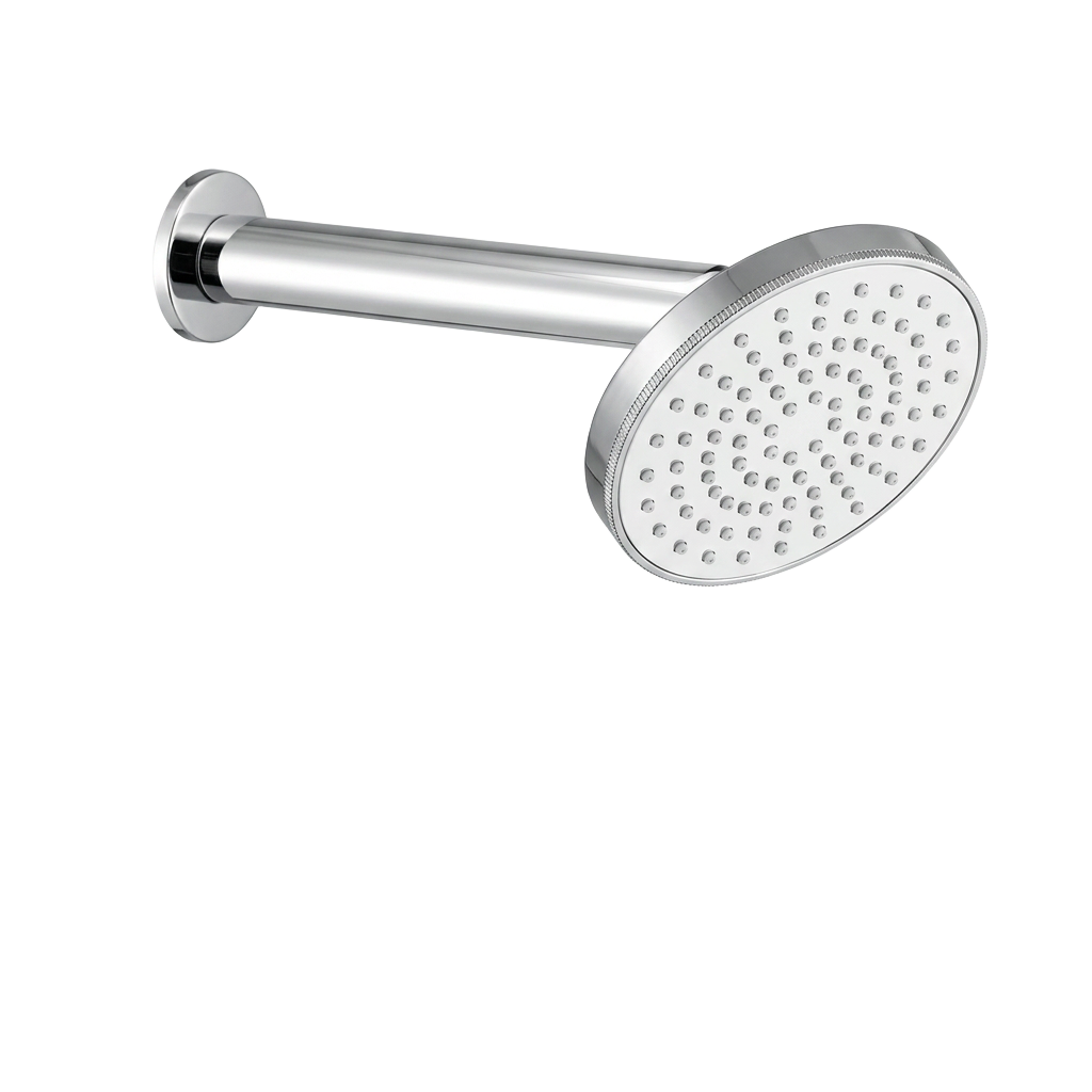 Hindware polished chrome wall arm shower
