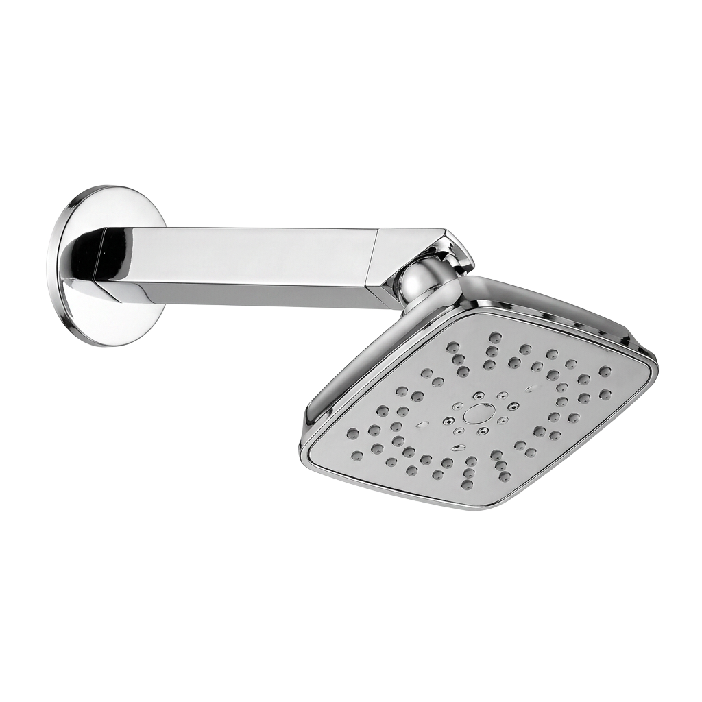 Signature polished chrome overhead shower
